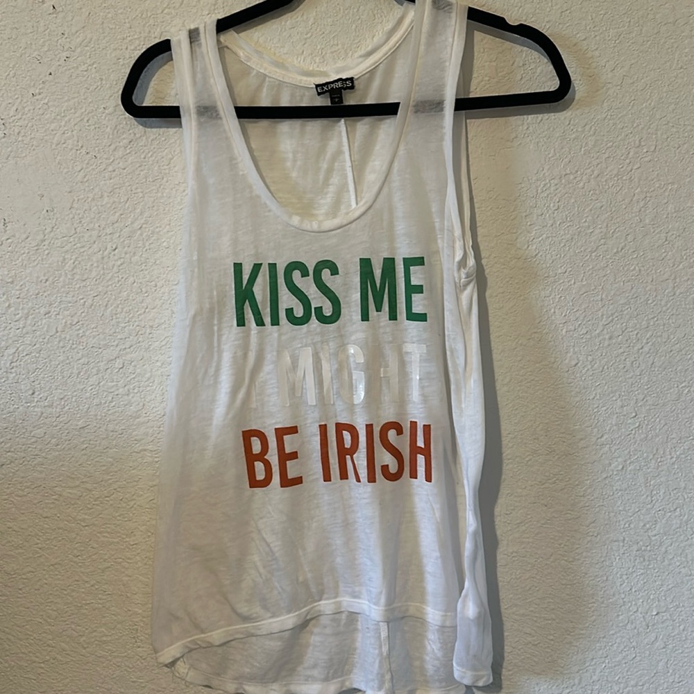 Express Size SM sheer tank